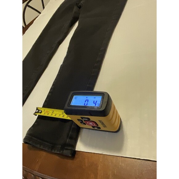 Express Ultra Hyper super skinny black stretch Denim jeans pants Small - Picture 6 of 11